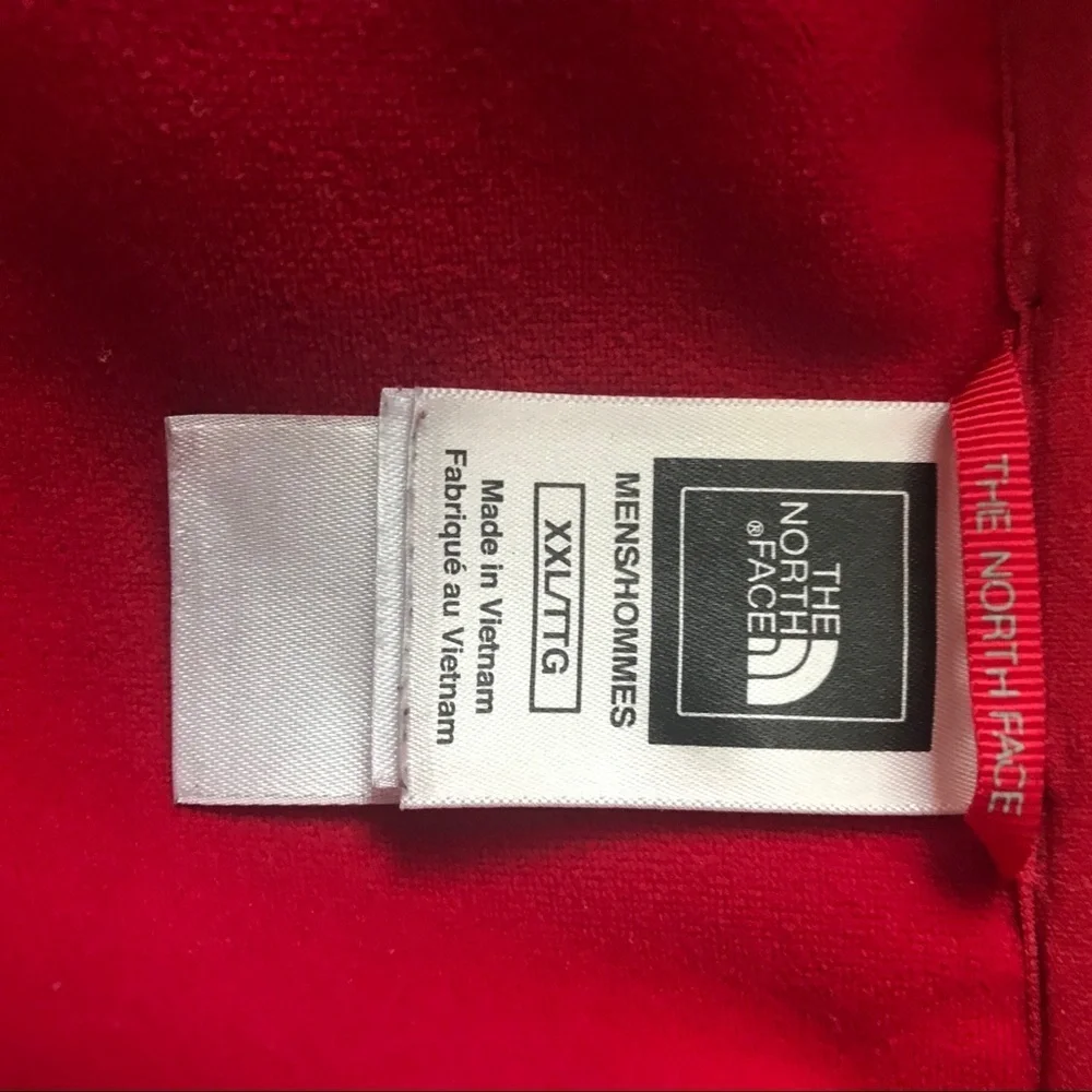 North Face 1/2 Zip Fleece lined Pullover Men's